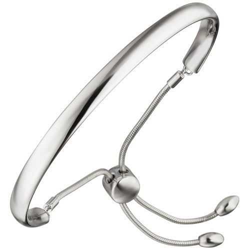 Halbarmreif Armband Silberarmband flexibel