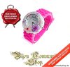 Quarz-Armbanduhr (Rosa / Pink / Lila)