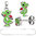 Kinder Schmuck-Set Kleiner Drache 925 Silber grün lackiert mit Kette 42 cm