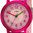 JOBO Kinder Armbanduhr Quarz Analog Aluminium Kinderuhr (Pink)