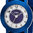 JOBO Kinder Armbanduhr Quarz Analog Aluminium Kinderuhr (Blau)