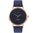 Trend Style Damen Armbanduhr Quarz Analog / Blauschwarz