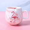 Flamingo Becher Kaffeetasse pink