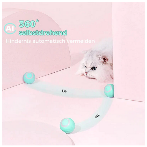 Smart Interactive Cat Spielzeug Ball + Soft Ball